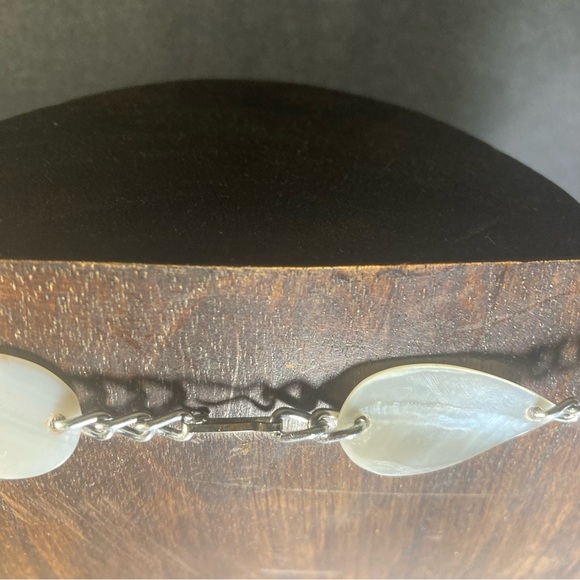 Necklace mother of pearl shell heart - Picture 3 of 16